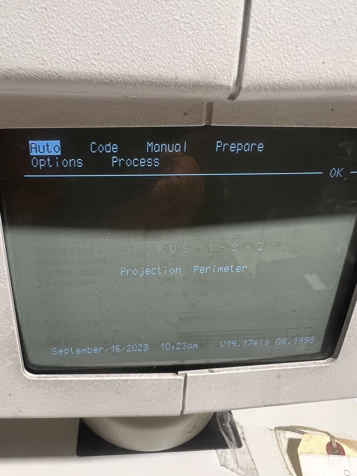 Interzeag Octopus Perimeter 1-2-3 Visual Field Analyzer For Parts Lc9112-22 6