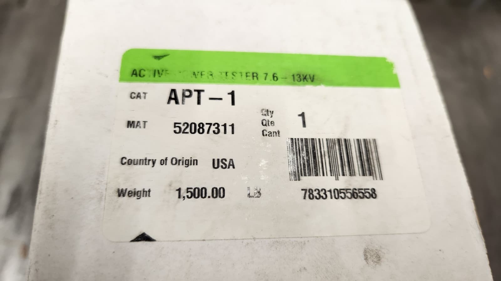 Greenlee HDE APT-1 Active Power Tester 7.6kV to 13.2kV  Overhead Conductor NEW 2