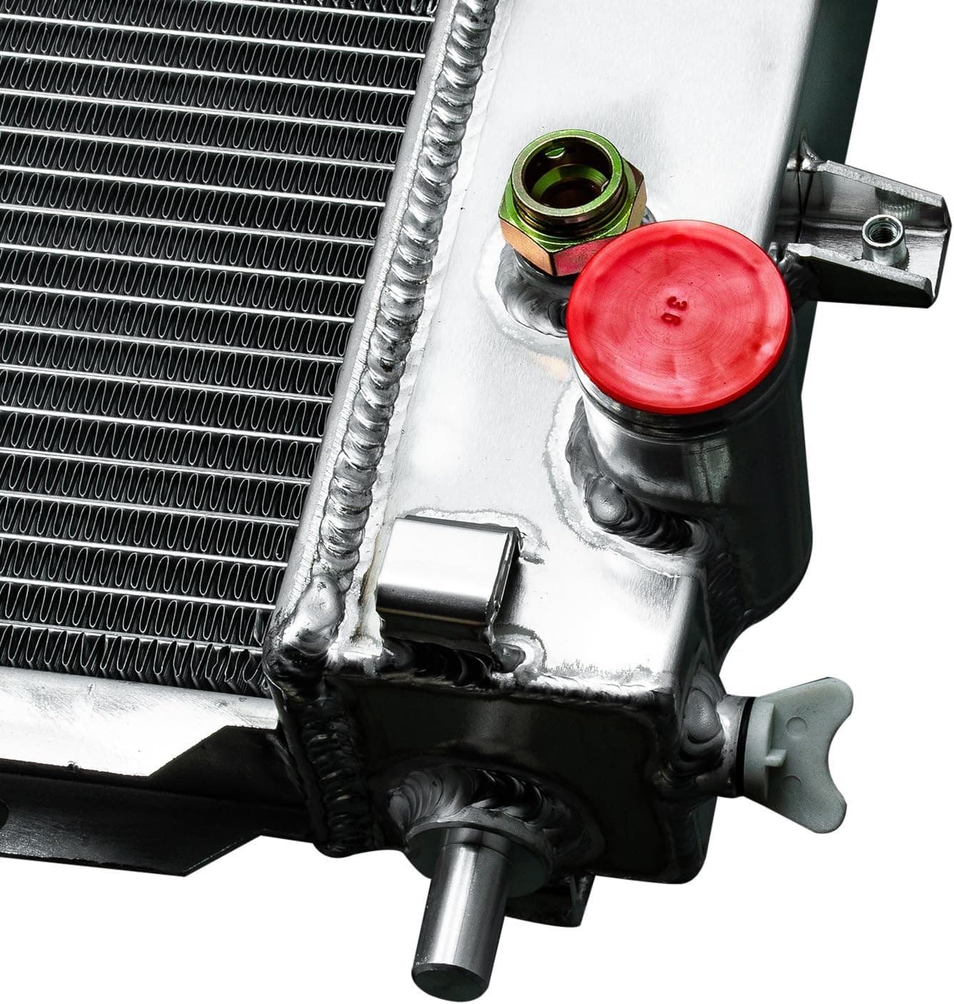 4 Row Aluminum Radiator Compatible with 2014 2015 2016 2017 2018 2019 Chevy 4