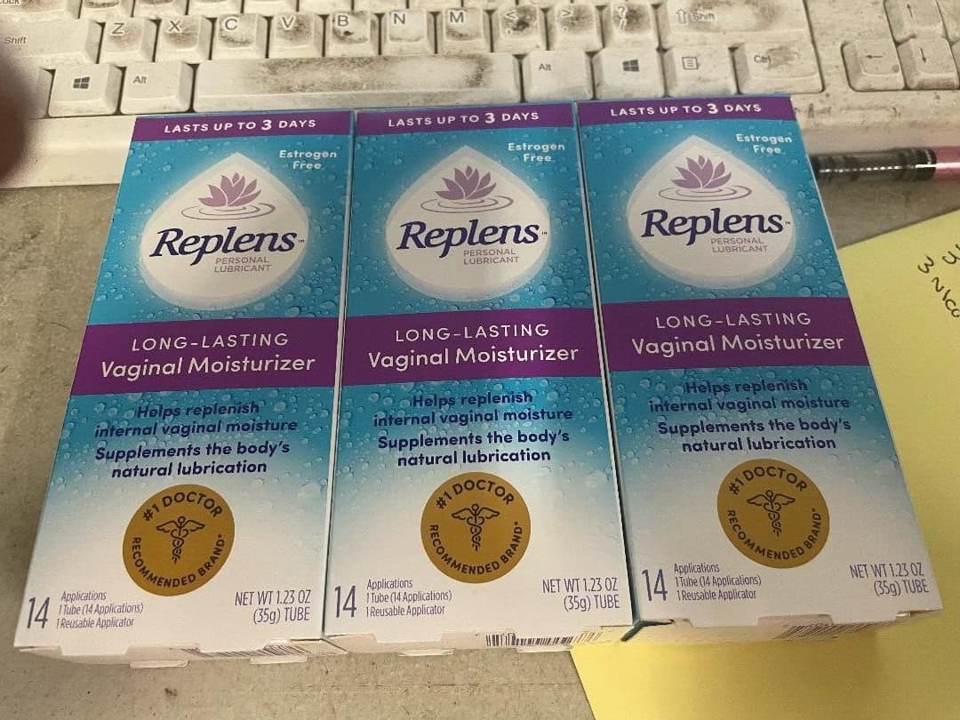 3X Replens Long- Lasting Vaginal Moisturizer 14 Applications PLEASE READ FIRST!