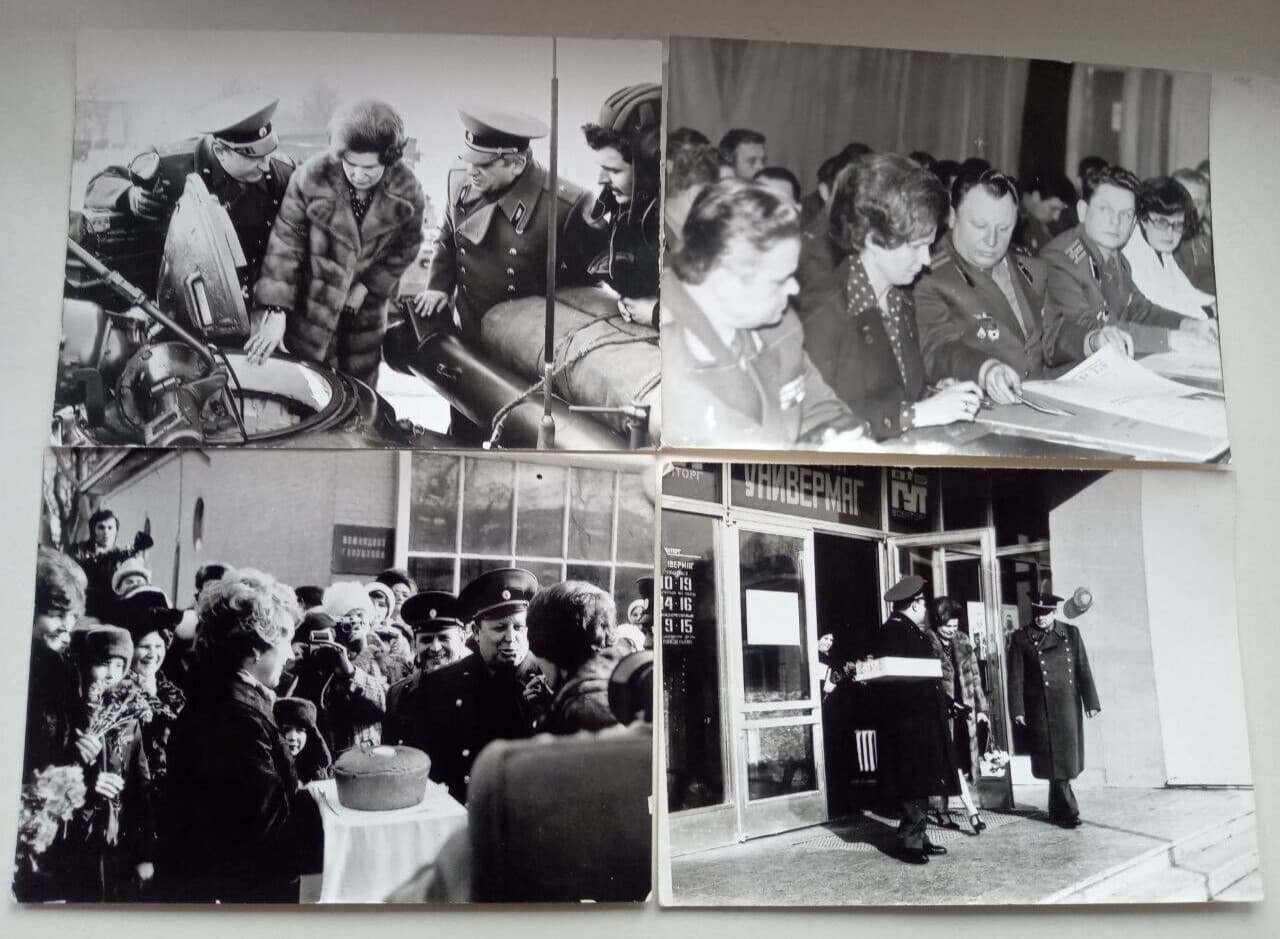 Photos female cosmonaut Tereshkova Soviet USSR Space