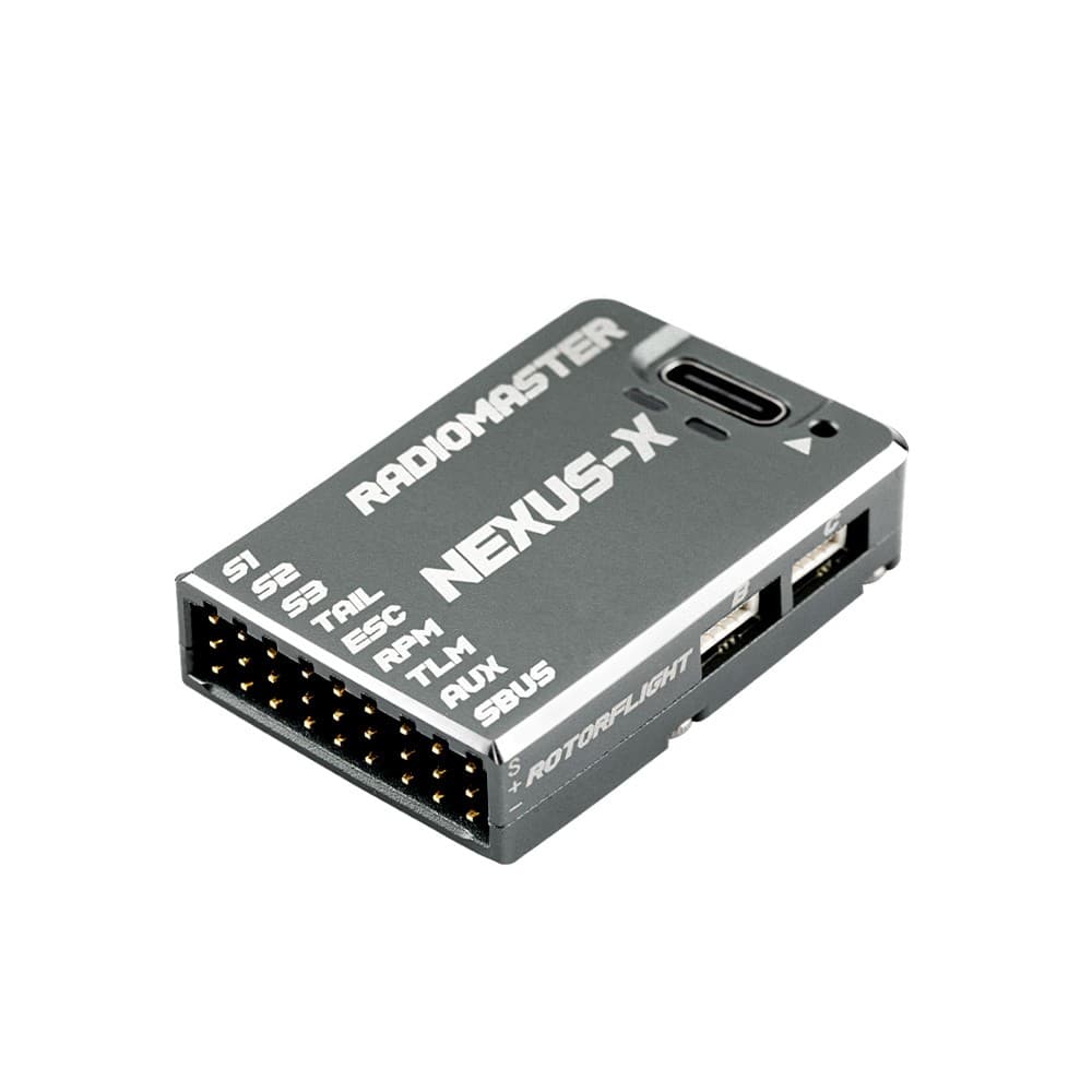 Radiomaster NEXUS-X Helicopter Flight Controller Gyro 256Mb For RC Helicopter 3