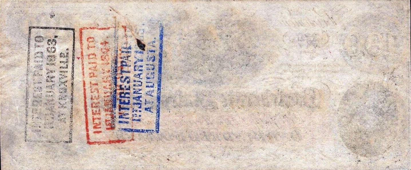 1862 $100 CSA T41 *Reproduction* Civil War Currency Calhoun & Slaves Pictured 2