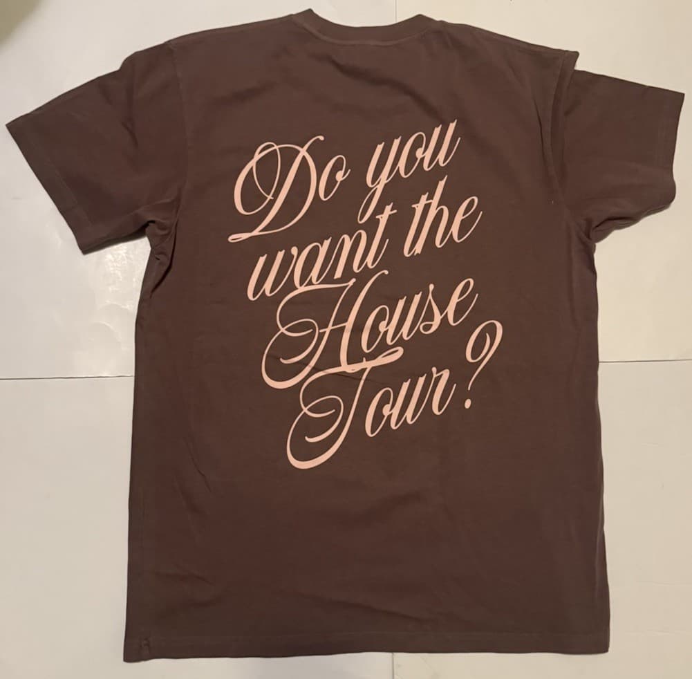 Sabrina Carpenter Short N Sweet Tour 2025 House Tour Official Shirt Large 2