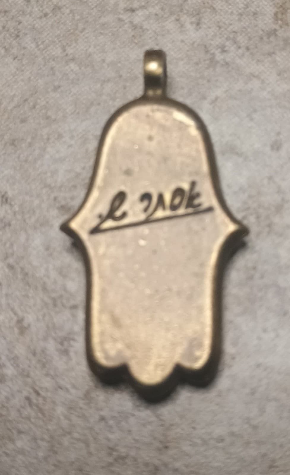 Hamsa Hand Made Pendant Israel Amulet Protection Judaism Judaica Blue Floral Mix 3