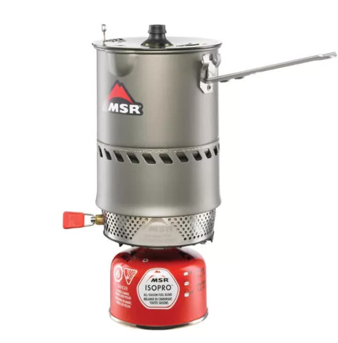 MSR REACTOR 1.0 L Fast-Boil Windproof 1-Person STOVE SYSTEM Stove Made IN USA