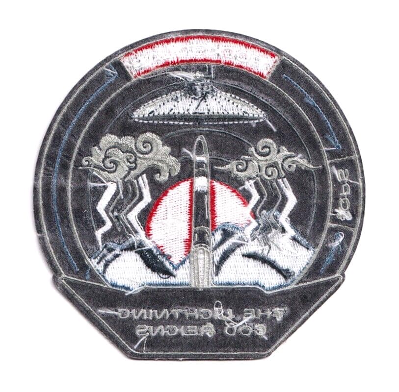Authentic ROCKET LAB 59 'The Lightning God Reigns' SATELLITE SPACE Mission PATCH 2