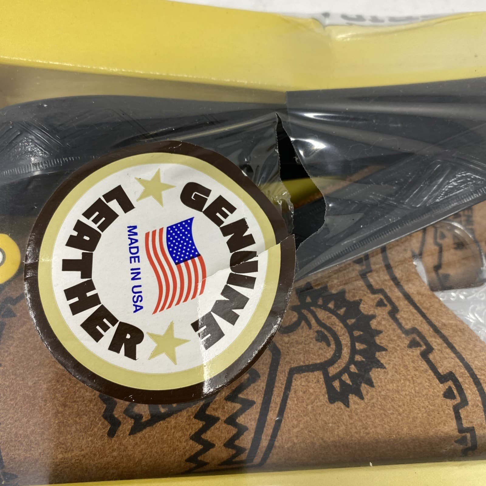 Vintage American West TOOTSIETOY Pistol Cowboy Cap SINGLE HOLSTER SET -READ 5