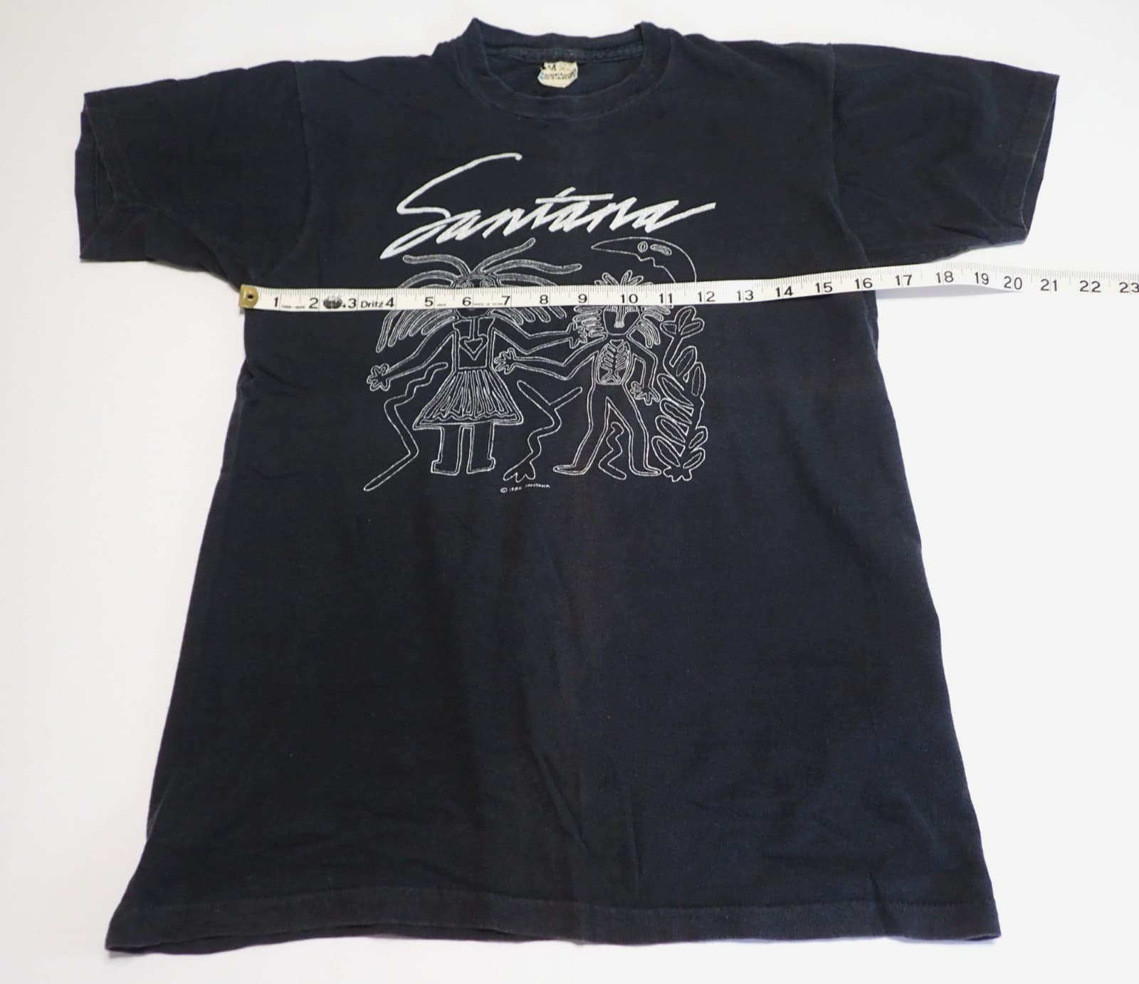 Vintage Santana Shango 1982 Live World Concert Tour Shirt Medium RARE 2