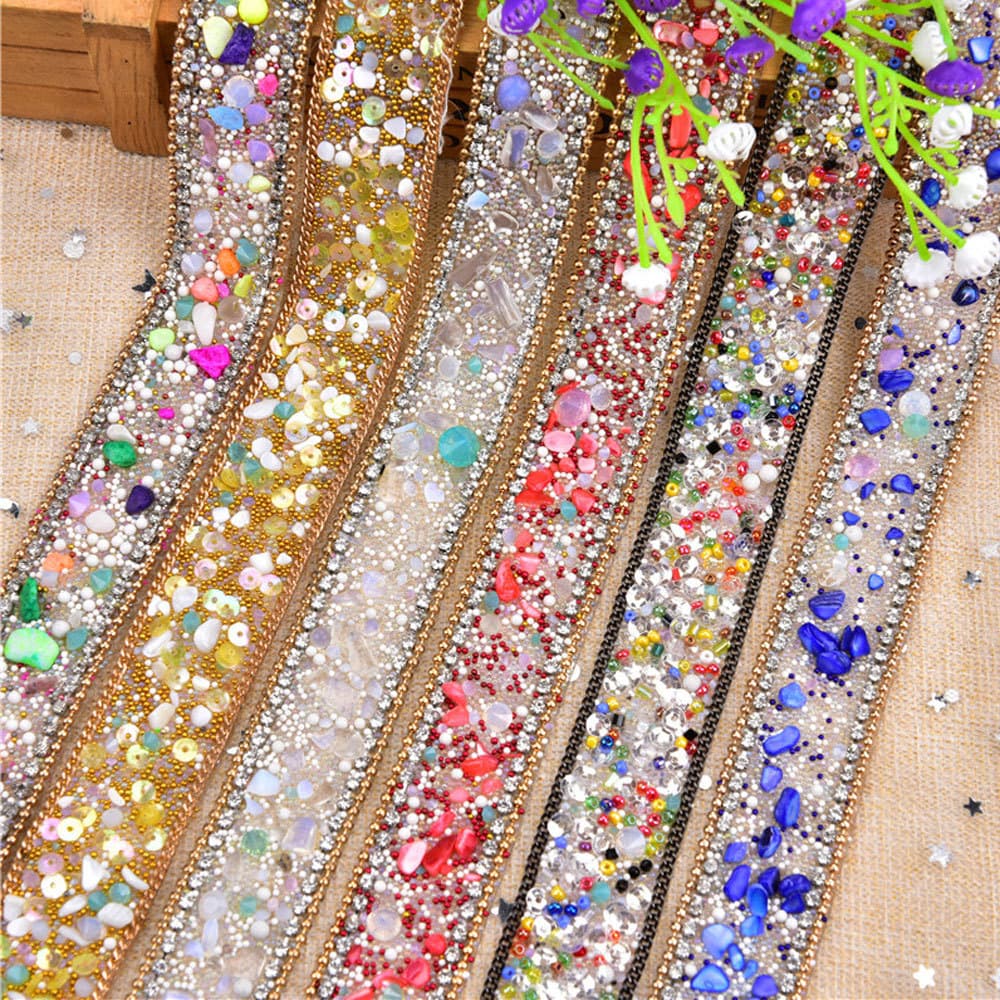 40g Crushed Glass Chips 1-2mm Irregular Chunky Glitter Glass Lawn Multicolor 3