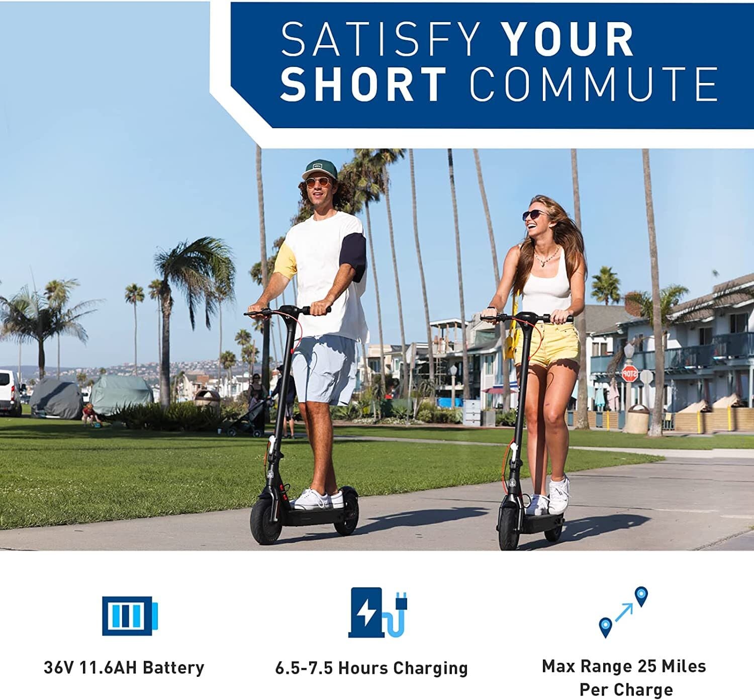 Hiboy KS4 Pro Electric Scooter 500W 25 Miles Range Adult Scooter Secondhand 4
