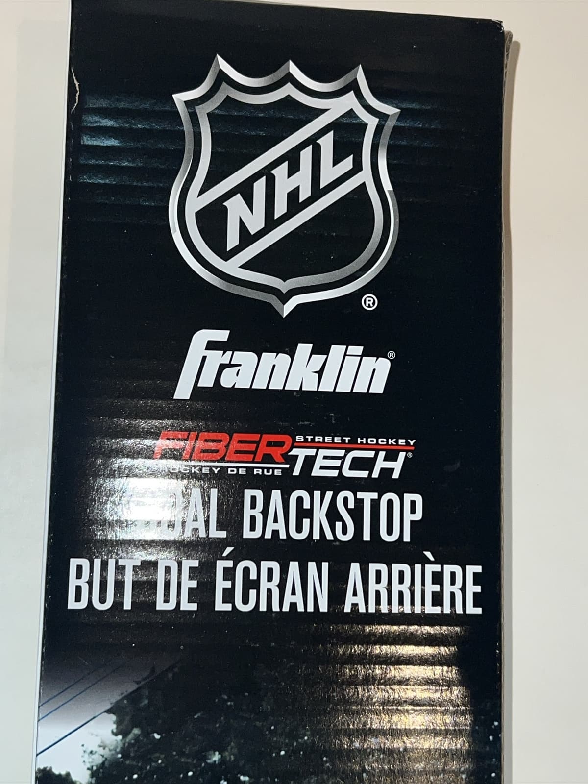 Franklin Sports NHL Hockey Goal Backstop Net 12ft x 7ft ( 3.7m x 2.1m) Goal Set 4