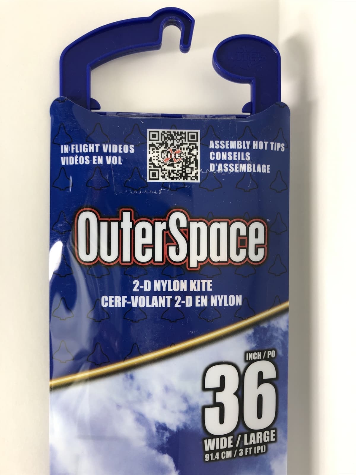 Space Shuttle Nylon Kite 36-Inch-Wide with Handle Line and QuikClip OuterSpace 3