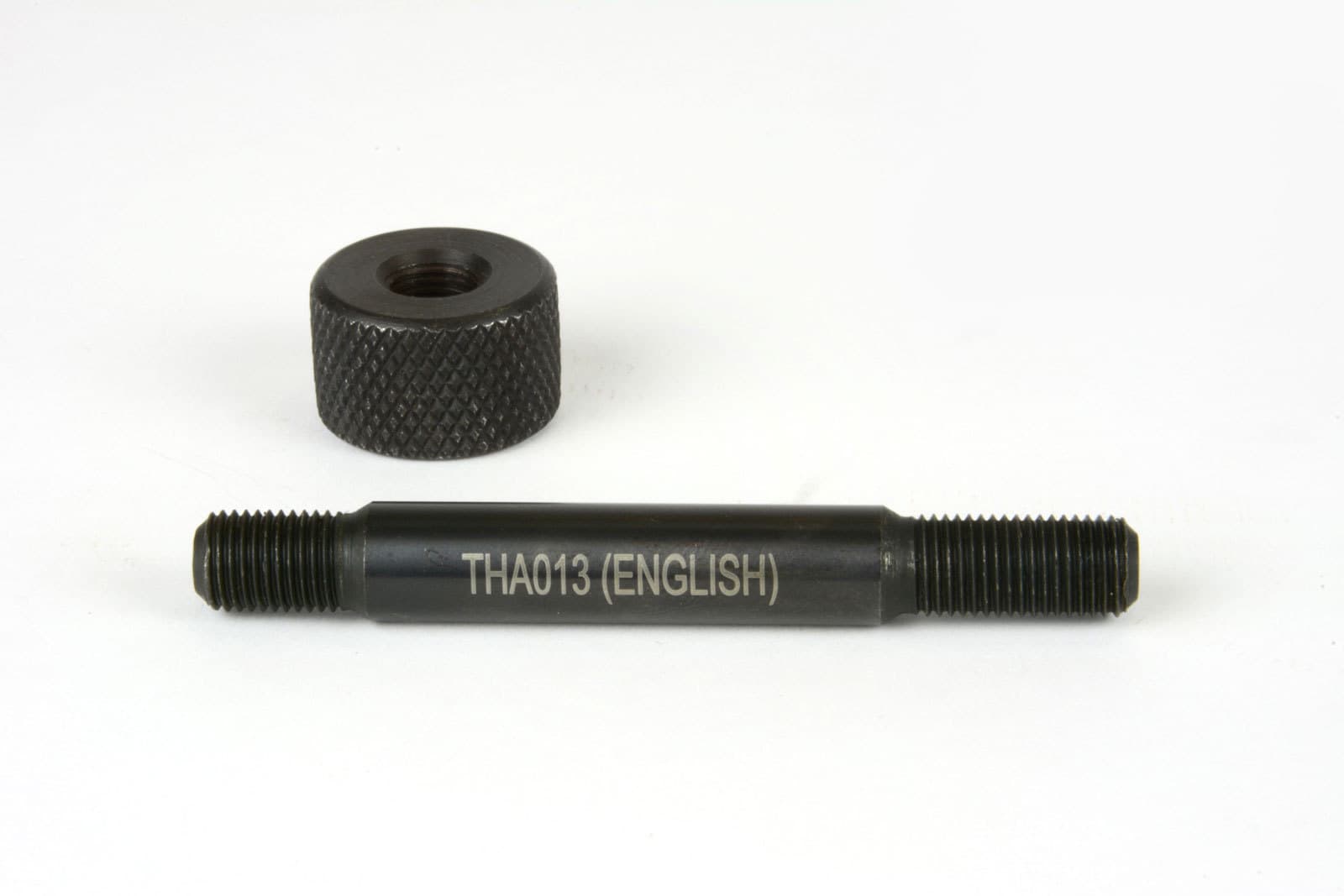 TEMCo THA013 Small English Knock Out Punch Draw Stud 3/8"-24 Thread + nut 2