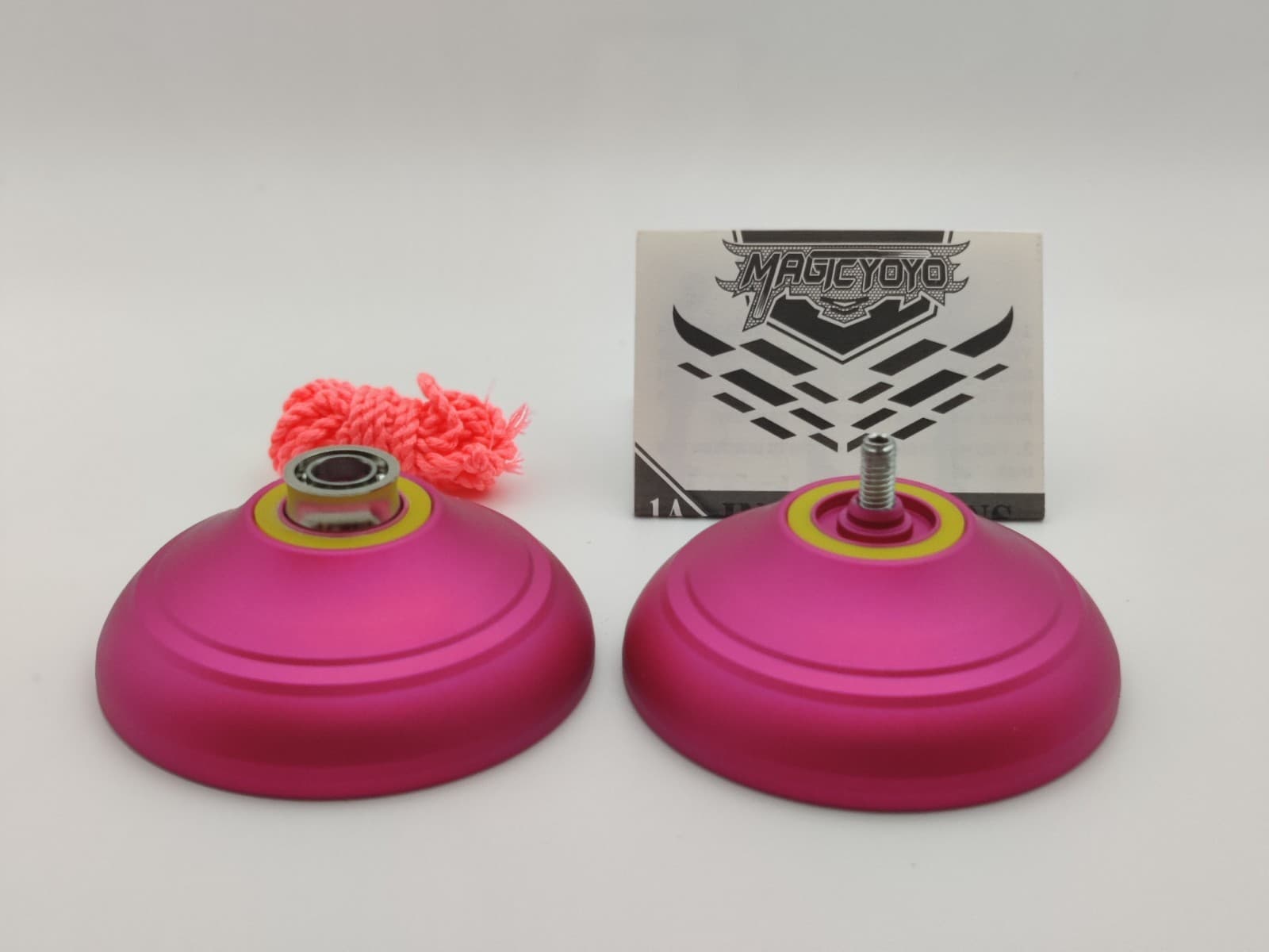 Hertz Y03 by MagicYoYo Unresponsive Metal yo-yo Pink 3