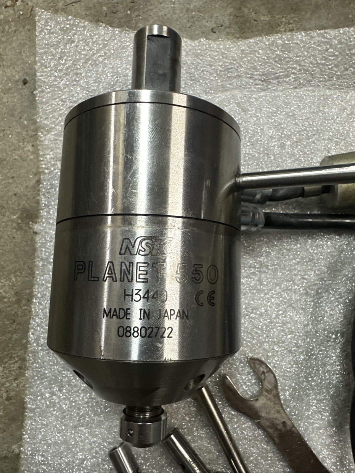 NSK Planet 550 3/4” Shank Milling Machine Jig Grinding Air Spindle Die Grinder 2