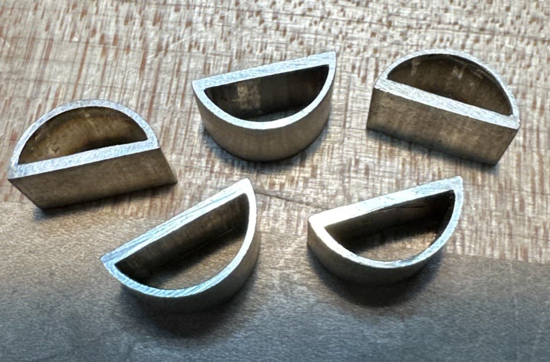 Sterling Silver Violin Bow Ferrules 3