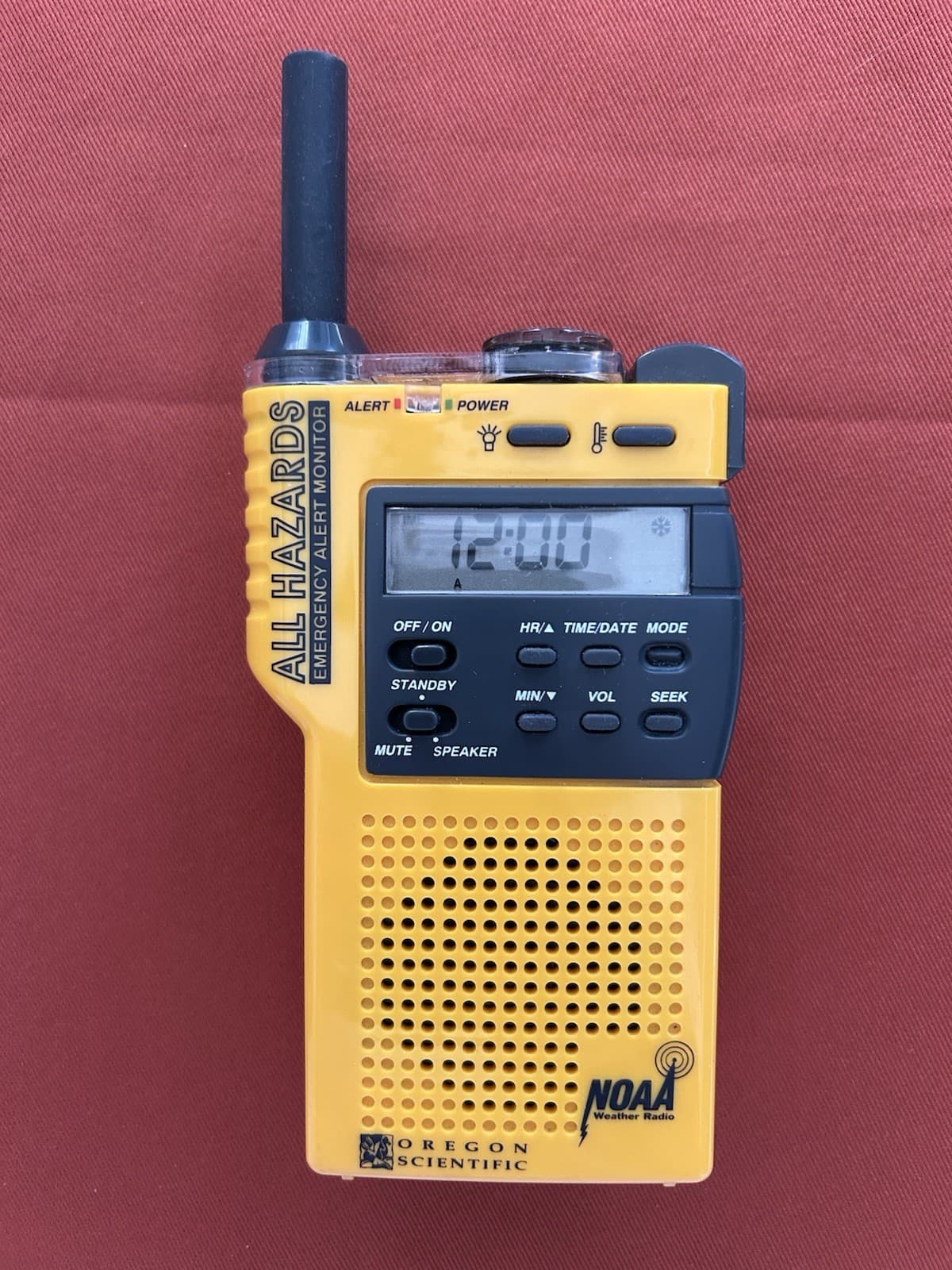 Oregon Scientific Radio NOAA All Hazard Emergency Alert Monitor WR 8000 Tested 3