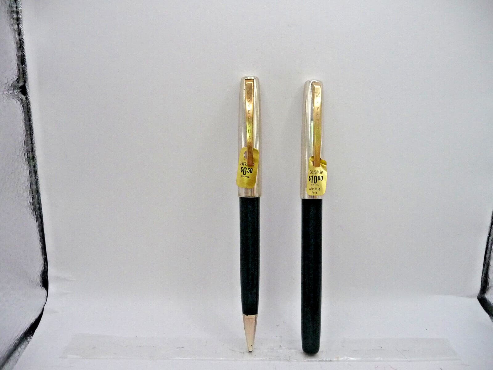 Eversharp Vintage Ventura Sterling Silver Cap Fountain Pen set-new old stock 2