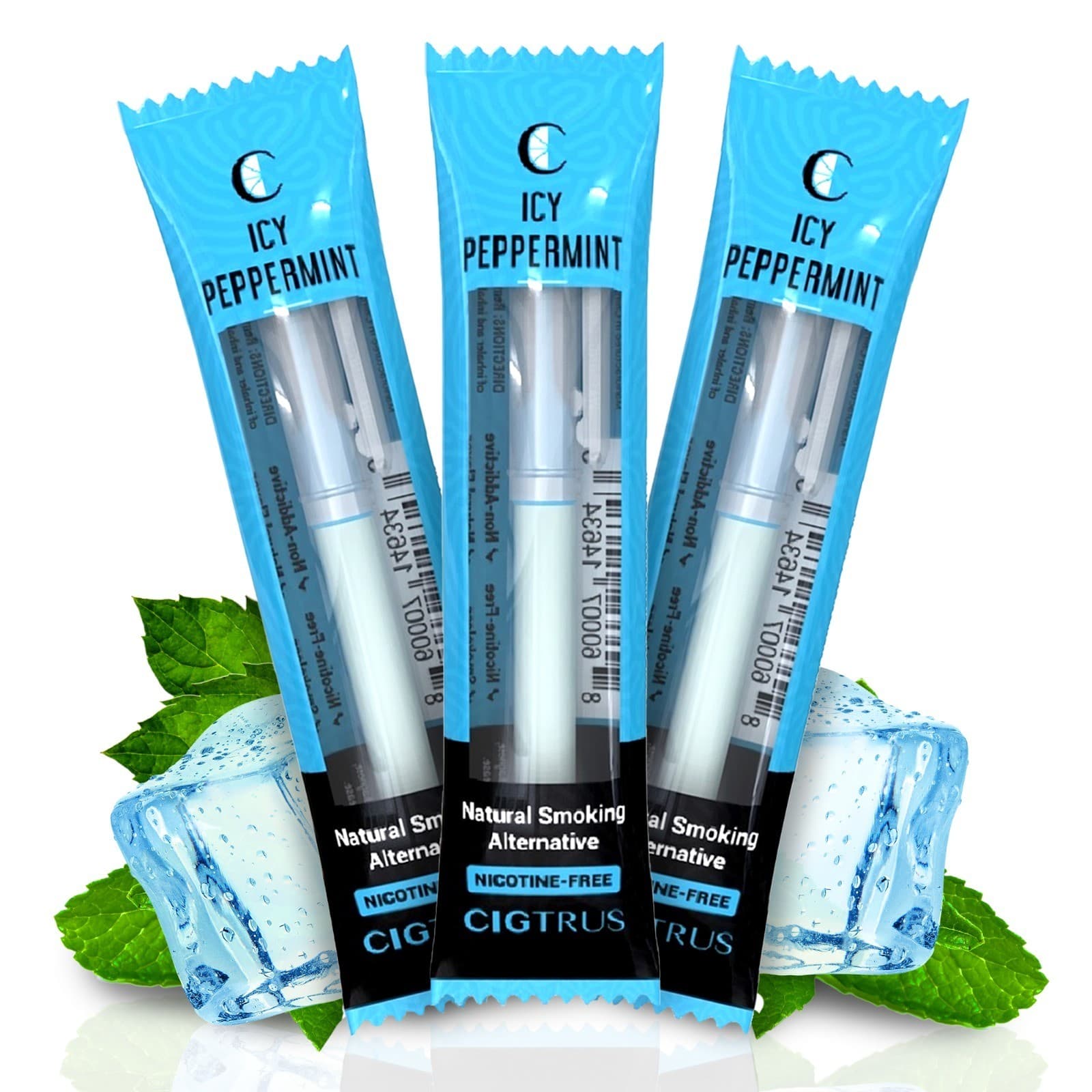 Cigtrus Quit Smoking Aid Smokeless Inhaler Habit Replacement Icy Peppermint 3-Pk 2