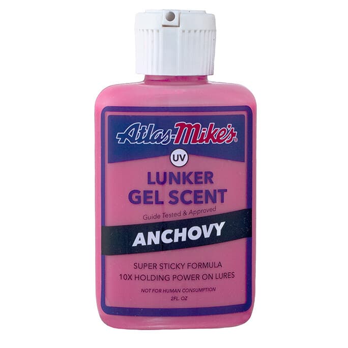 NEW ATLAS MIKE'S UV LUNKER GEL SCENT ATTRACTANT-EXTRA STRENGTH-2OZ FLIP TOP