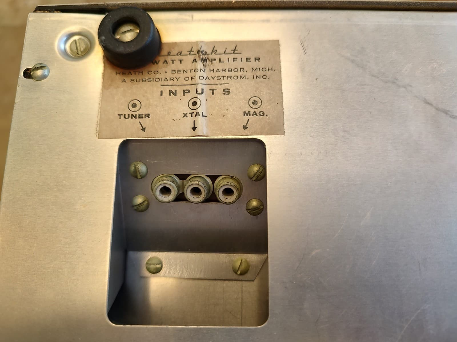 Vintage Heathkit Tube Amplifier EA-2 tube amp 12 watt for parts restoration 6