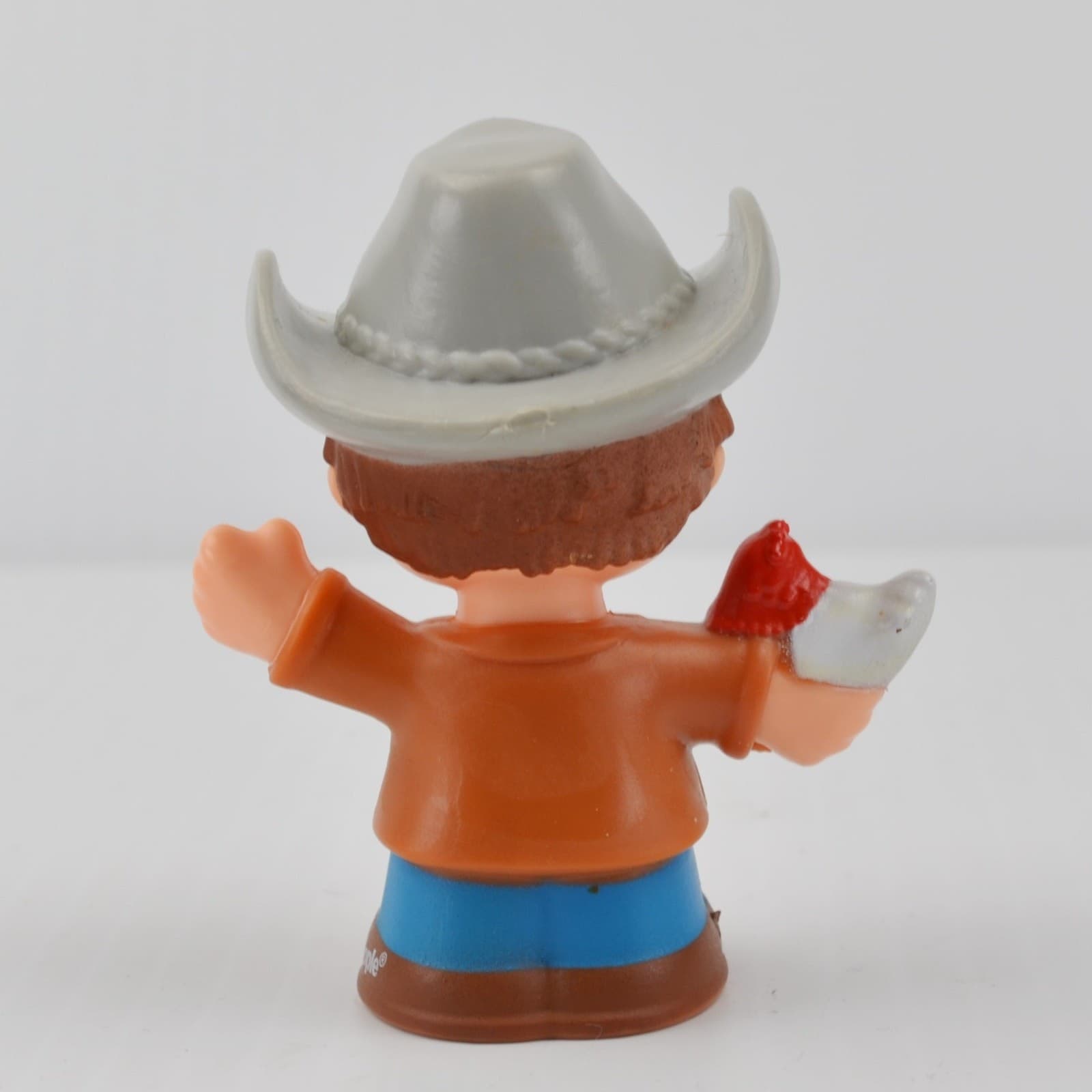 Fisher Price Little People Farmer Figure with Chicken - Replacement Excellent 3