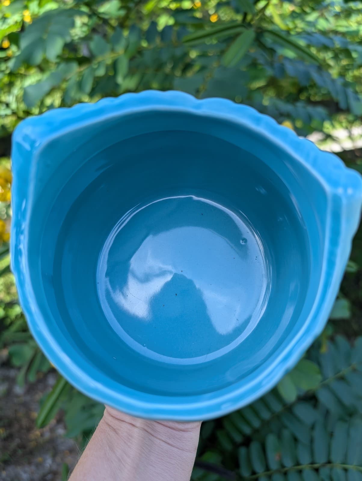 Teal Owl Ceramic Planter Pot Animal Shaped Succulent Flower Pot Halloween Cute 4