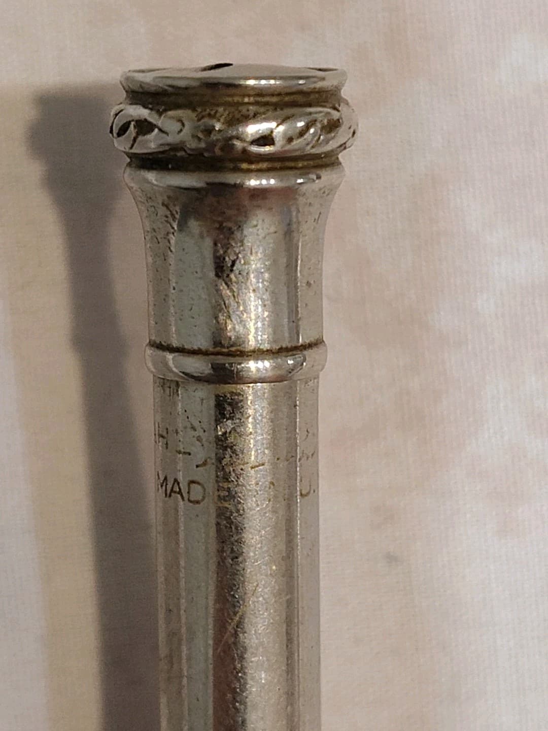 WAHL EVERSHARP Silver Plated Pencil USA Made 4