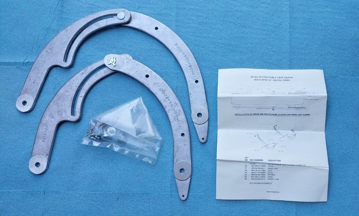 Delta 16" Retractable Leaf Guard Set 33-450 3