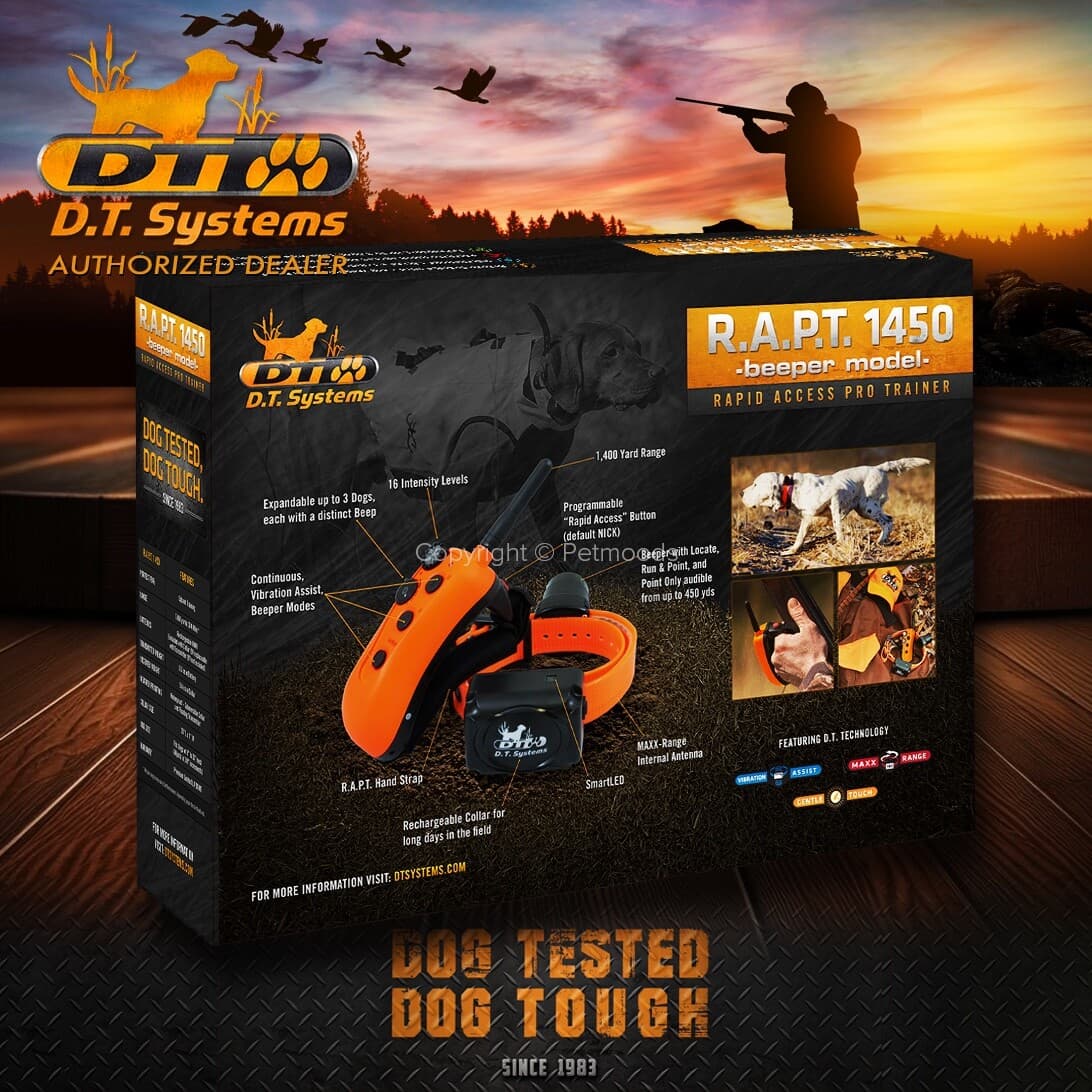 DT Systems RAPT 1450 Upland Pro Trainer Beepers Rapid Access 6