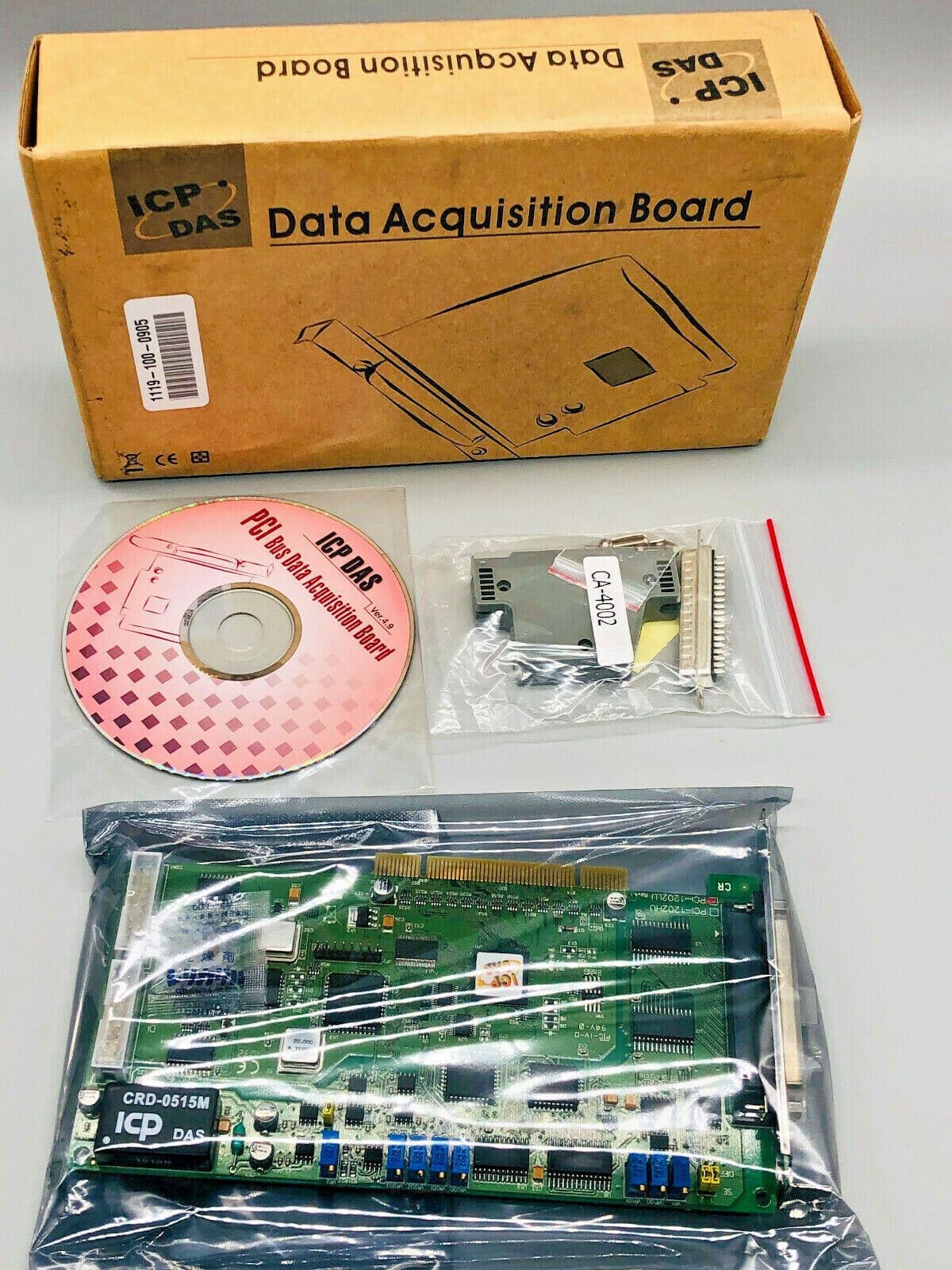 ICP DAS PCI-1202LU 32-Channel 12-Bit Low Gain Multi-Function DAQ Card PCI1202LU 4