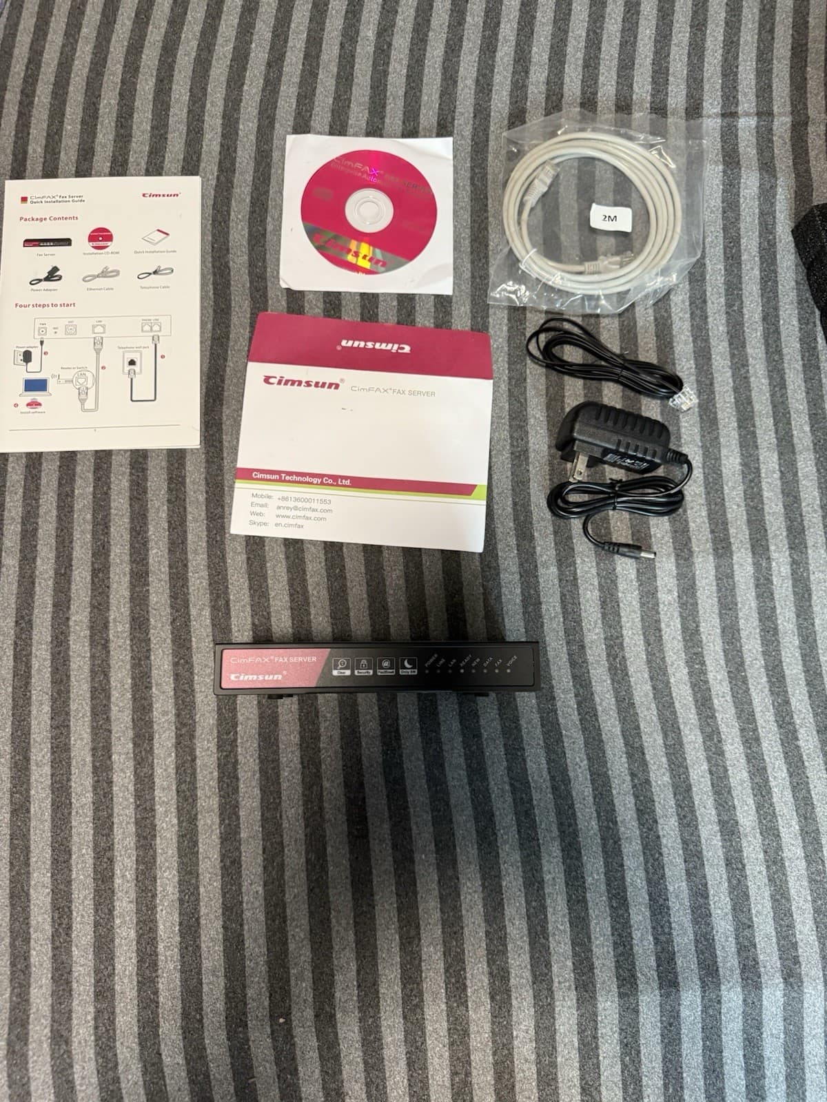 CimFAX A5 Fax Server | Fax from Phone/PC | Fax Remotely Paperless Fax Machine | 4