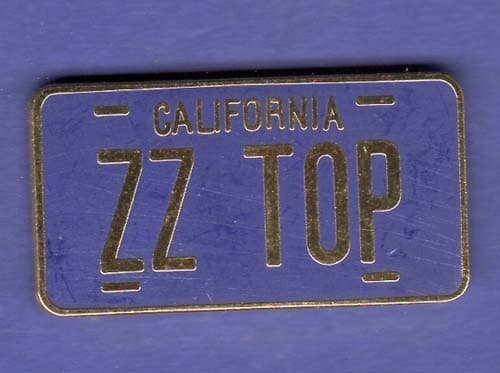 ZZ TOP ELIMINATOR Hard Enamel Hat Pin Tie Tac Badge Lapel Pin Hot Rod #002 4