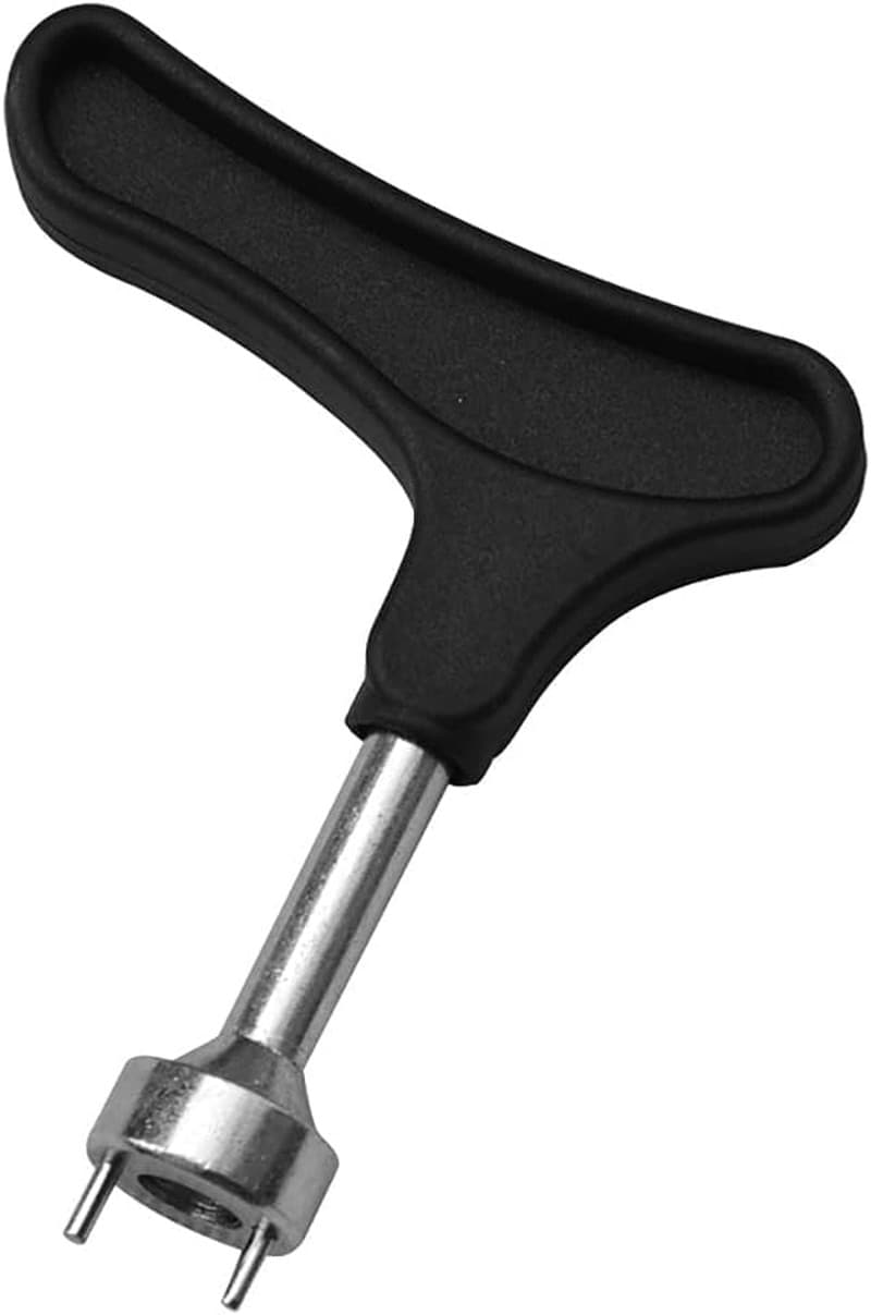 Black Golf Shoe Spike Wrench Removal Tool, Plastic and Zinc Alloy, Spike Wrenche 2