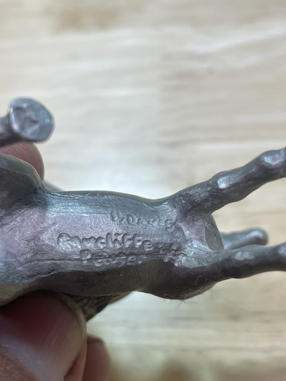 Rawcliffe Pewter Winged Horse Pegasus Figure 2.5" Fantasy paper weight 3