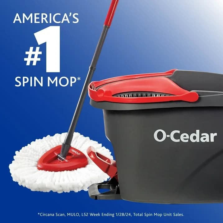 EasyWring™ Spin Mop & Bucket System 6