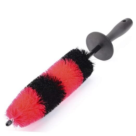 Wheel Rim Brush, Soft Bristle Long Car Tire Detailing Washing Tool for Exhaust 
