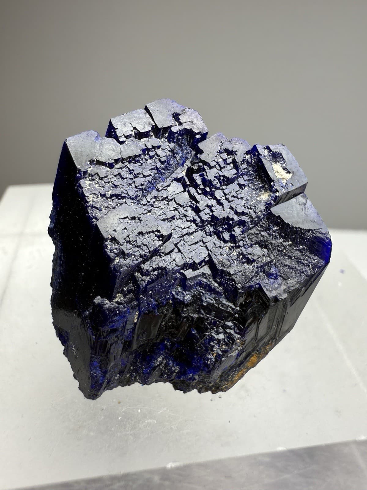 WOW! Electric Blue Azurite Malachite Gem Mineral Specimen • Kerrouchen  Morocco 3