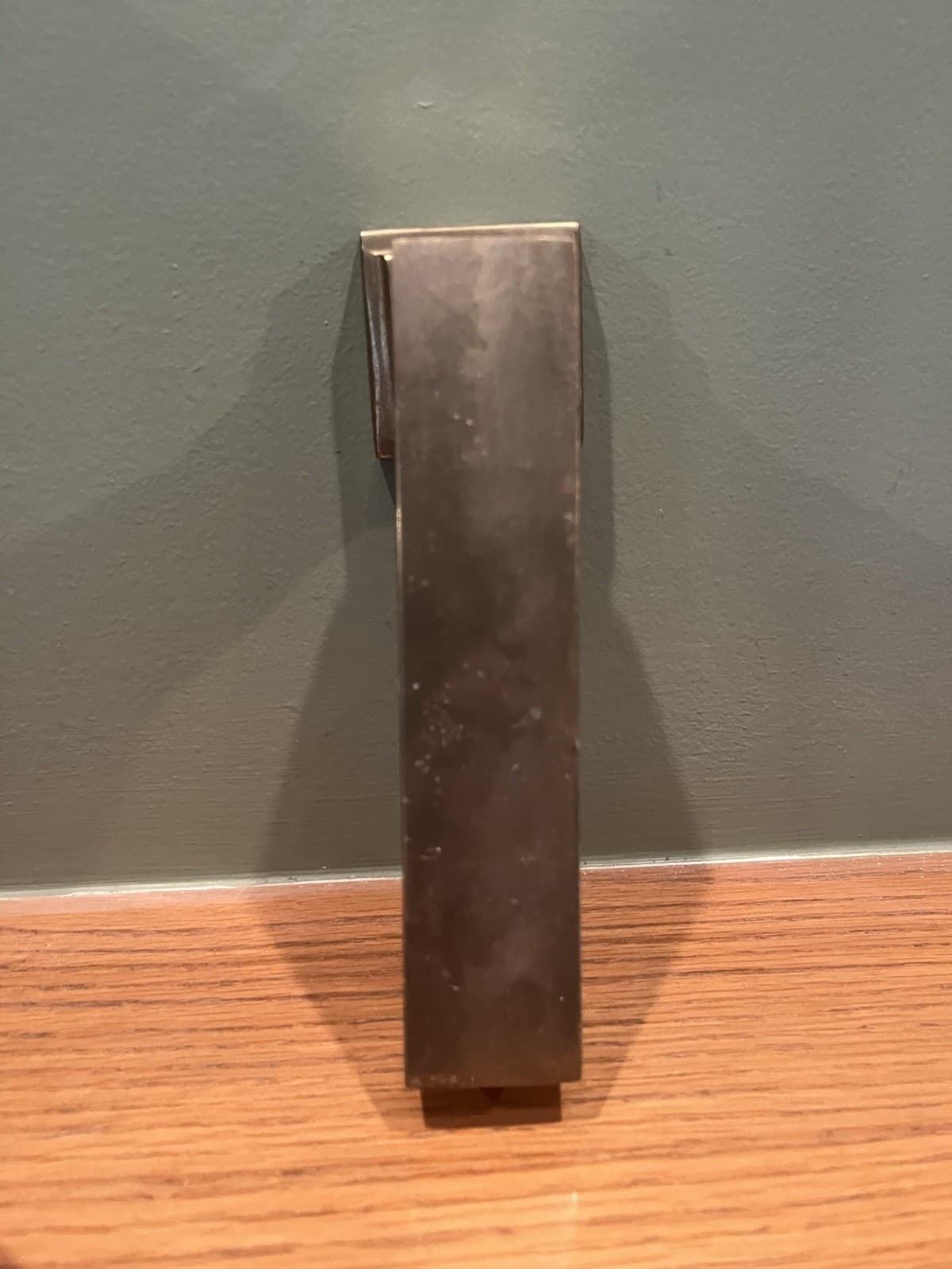 Vintage Heavy Solid Brass Heavy 6 1/2" Door Knocker 4