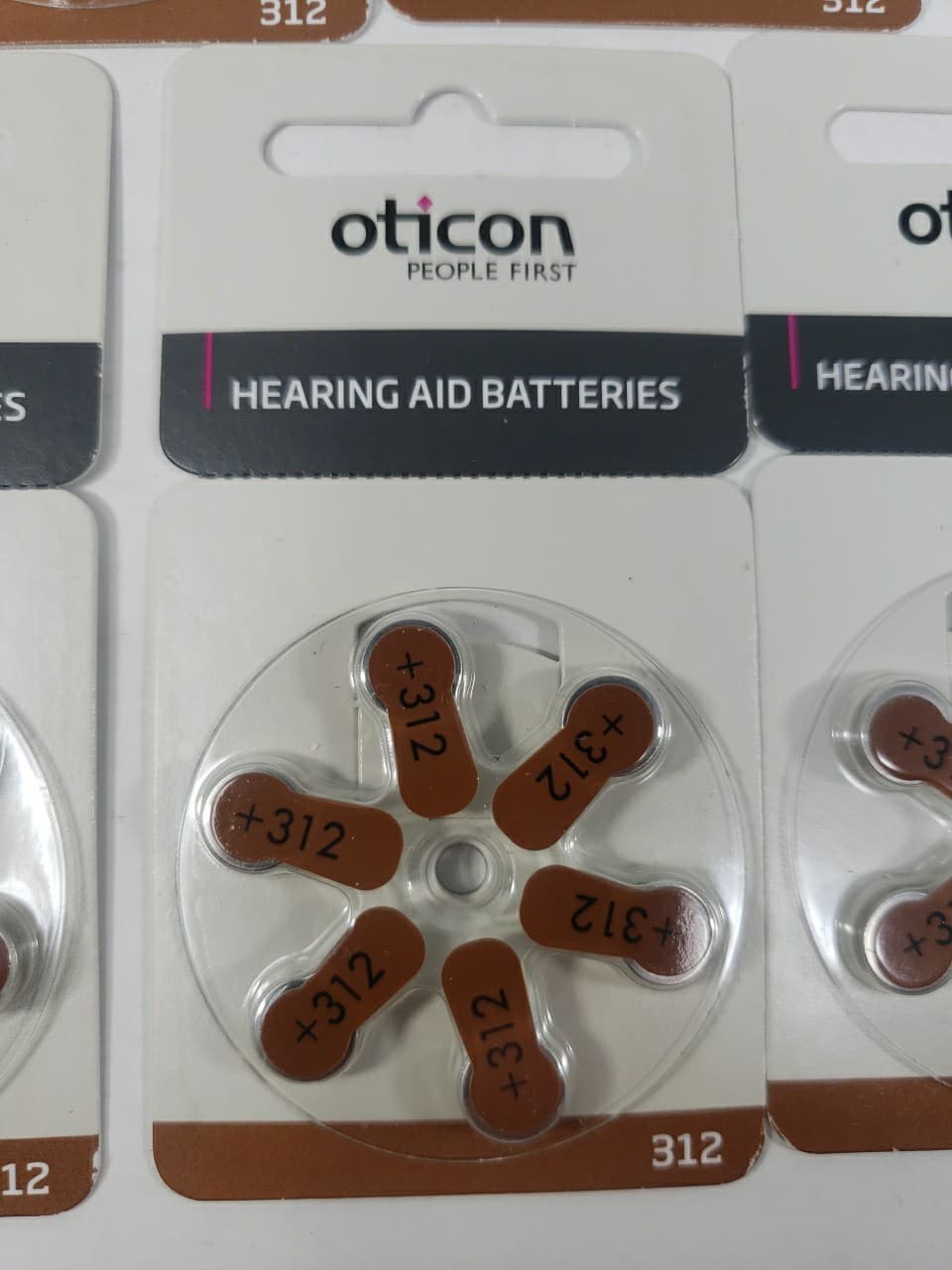 Oticon Hearing Aid Batteries Size 312 Sealed Lot of 30 Expired 01/23 See Photos 5