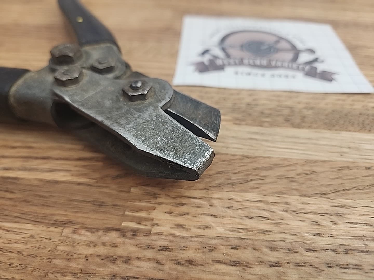 Rusty - MALCO Hand Notcher N-1 HVAC Sheet Metal Made in USA Blue 5