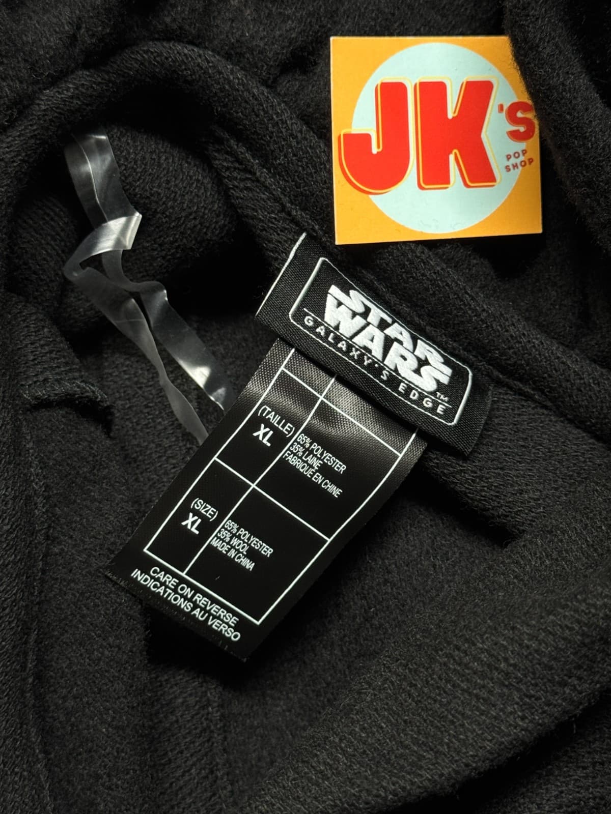 NEW Star Wars Sith Robe Kids Youth XL Black Costume Galaxys Edge Disney Parks 2