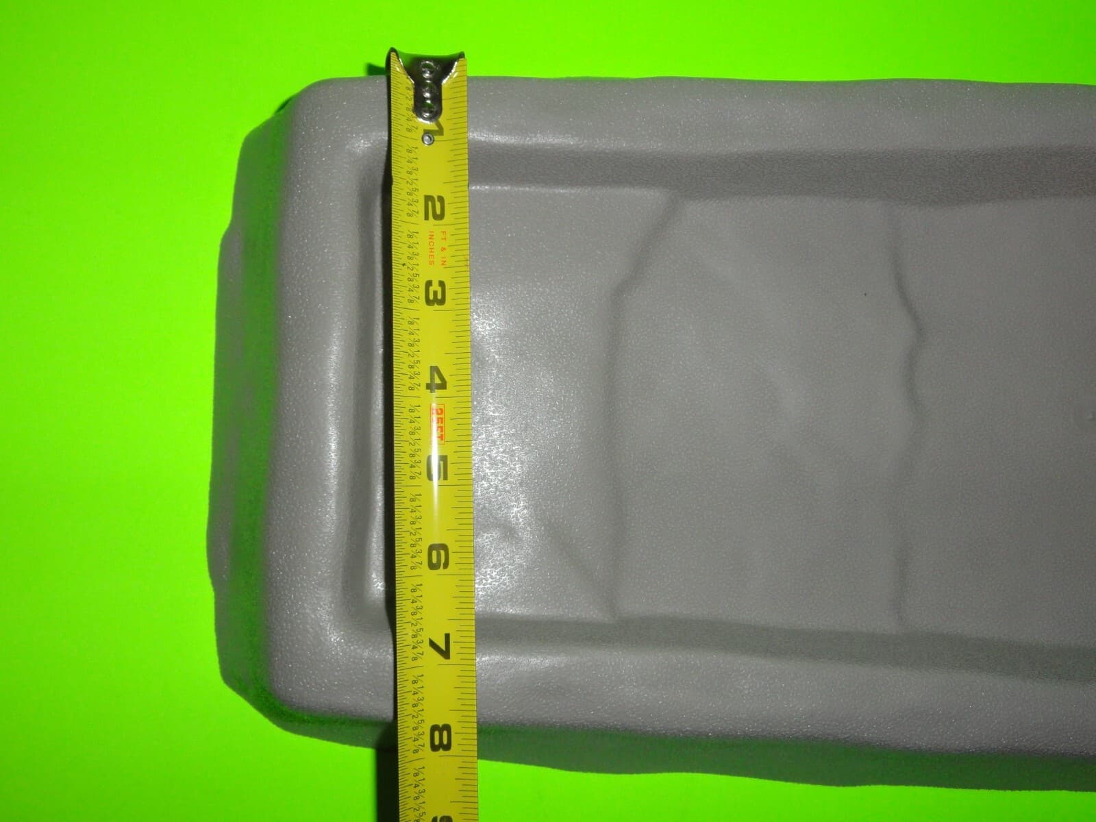 LOT OF 12 NAT GRAY Rain Run Off Gutter Down Spout Splash Block UV Stable Plastic 6