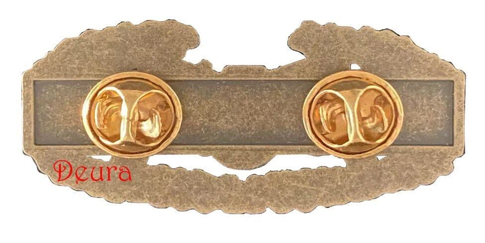 Military Police Combat Action Badge US Army MP CAB Pistols Insignia Antique Pin 4