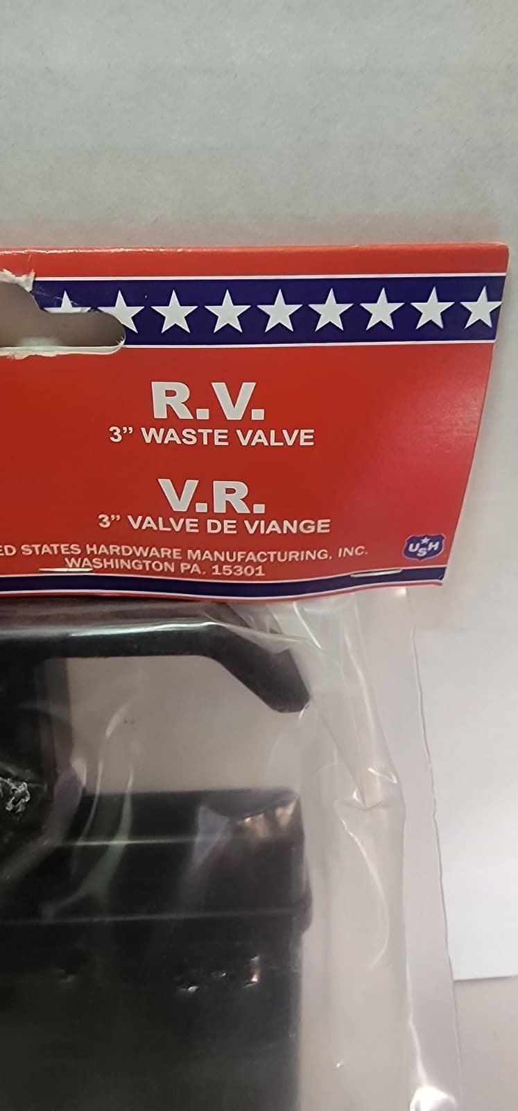 US Hardware RV-515B Waste Valve, 3" 3