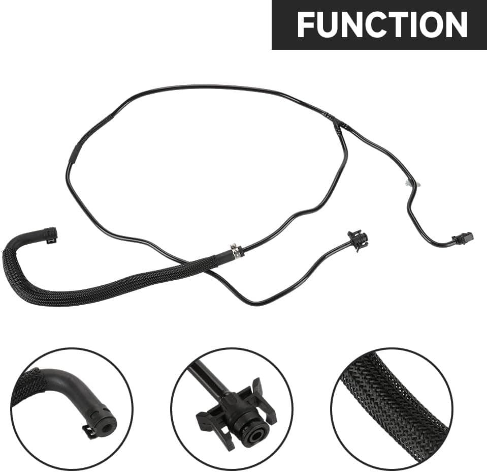 Engine Coolant Overflow Hose - Compatible for Ford Escape 2013-2016, for Ford 6