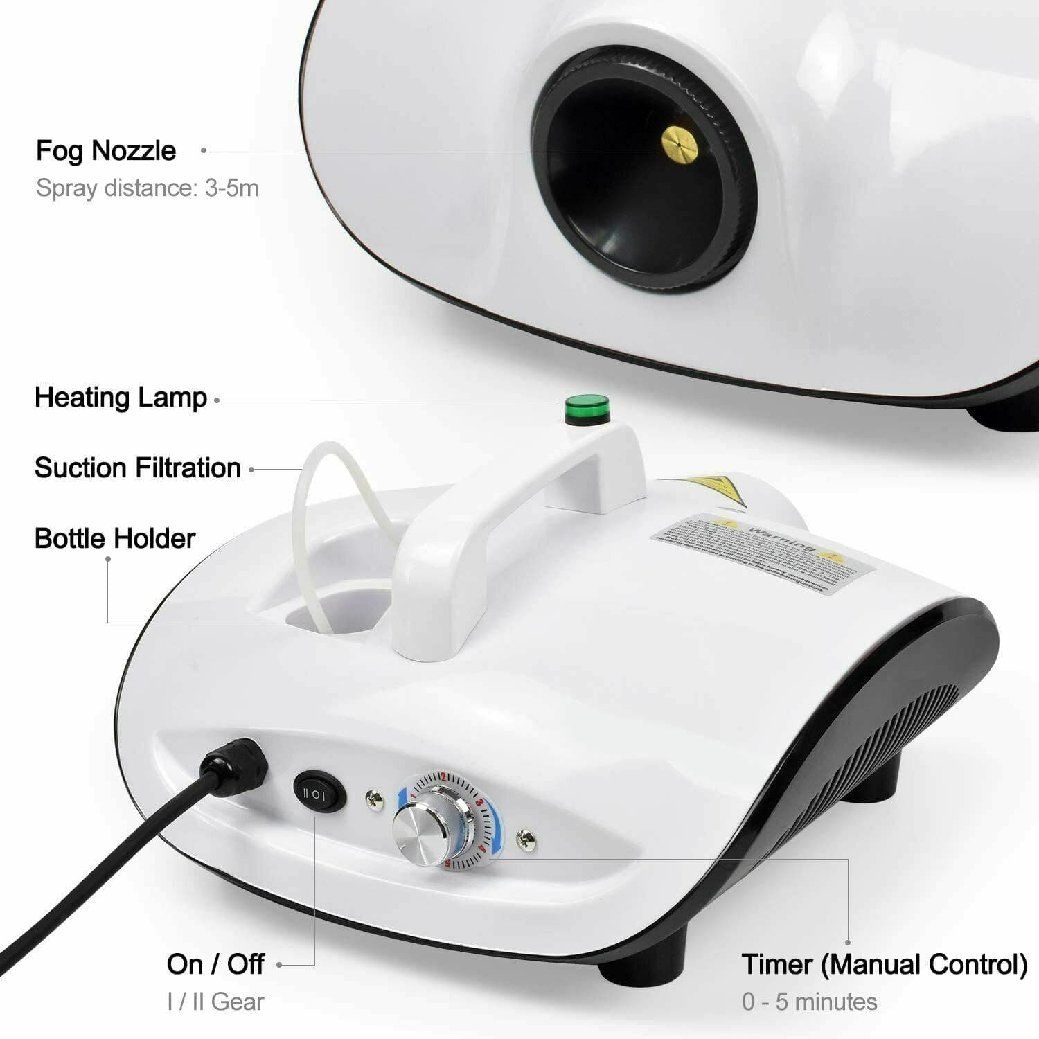 Air Atomizing Disinfectant Fog Machine for Sanitation Use in all spaces 6