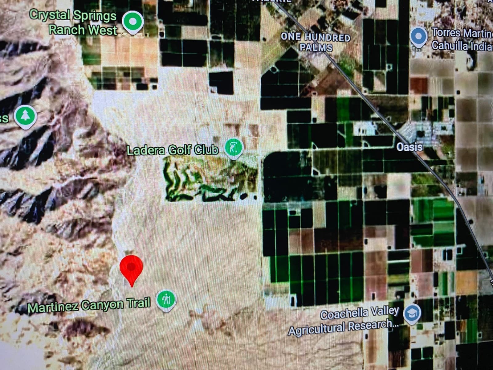 5 ACRES LA QUINTA/THERMAL RIGHT BY PGA RATED GIL HANSEN'S LADERA GOLF CLUB.