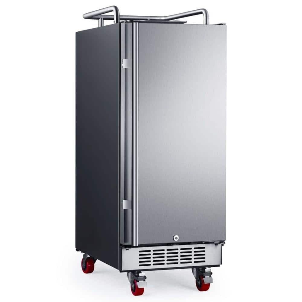 🌞 🌞EdgeStar BR1500 15"W Kegerator Conversion Refrigerator - Stainless Steel